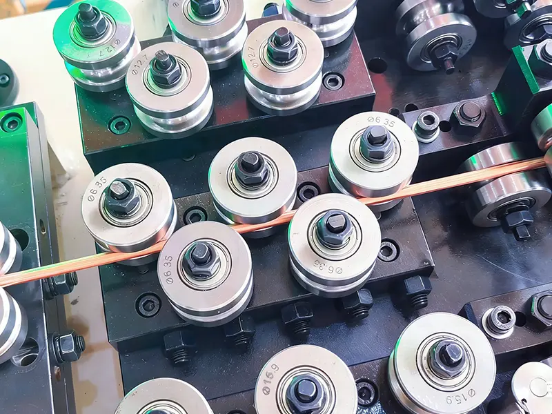 Laminadora de fíos electromagnéticos